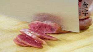 金字火腿、金字香腸、金字臘肉切片。