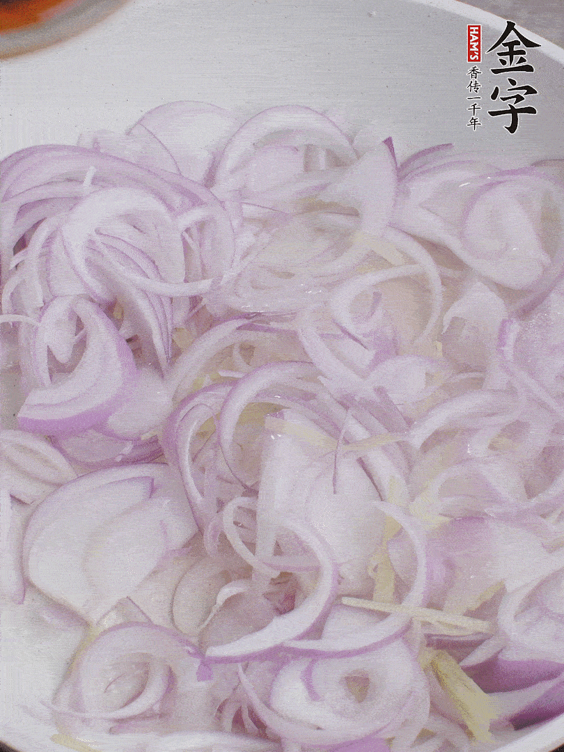 加2勺金字火腿XO醬。