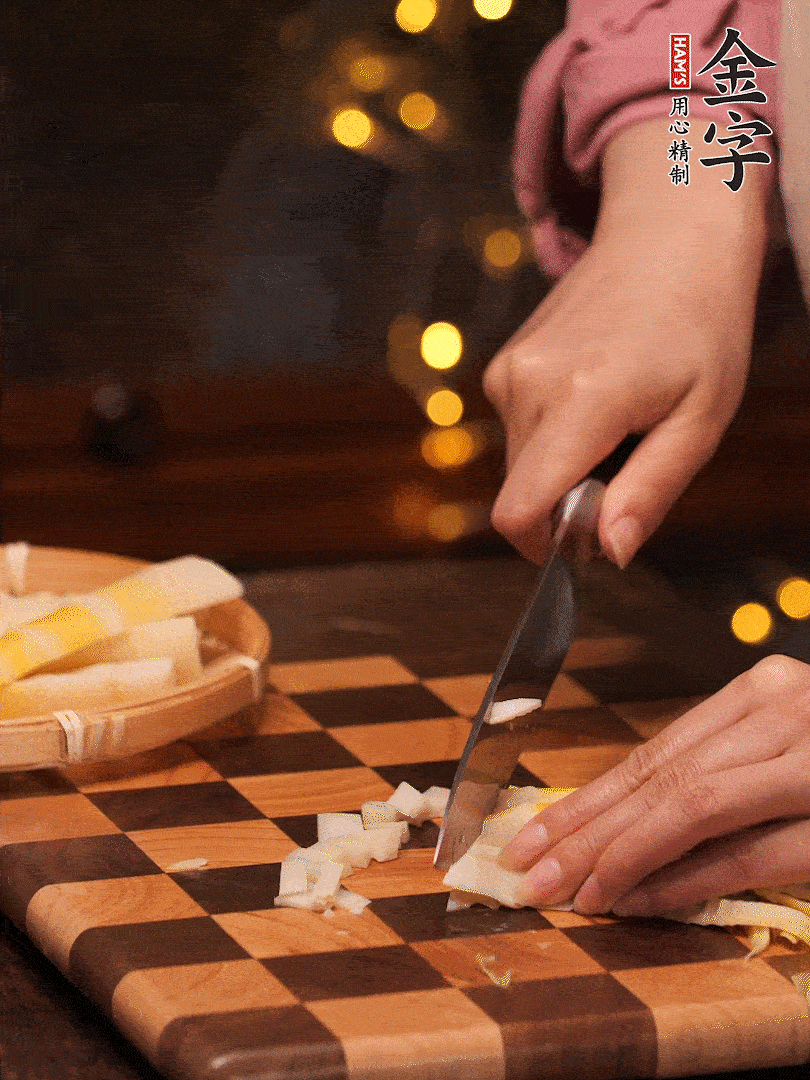 春筍，焯水切